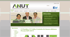 Desktop Screenshot of anut.org.mx