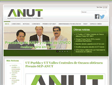 Tablet Screenshot of anut.org.mx
